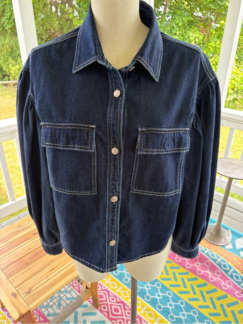 GAP Dark Blue Denim Jean Jacket